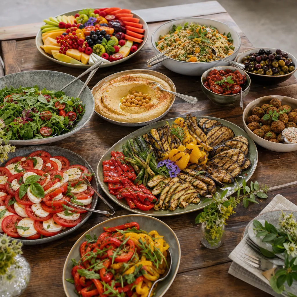 Vegetarisches Catering von ElbeOkerTisch in Braunschweig & Magdeburg